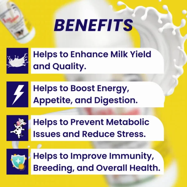 Xtra Doodh - Milk & Energy Booster for Cattle - 600 ml - Set of 20 - Image 2
