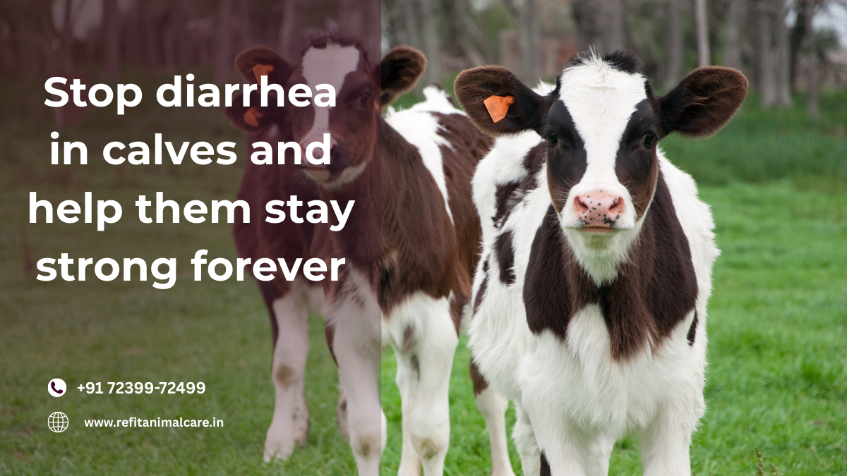 Stop diarrhea in calves and help them stay strong forever