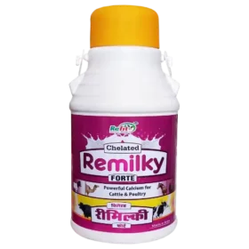 Remilky Forte Chelated Liquid Calcium For Cow Buffalo Cattle 2 ltr.webp
