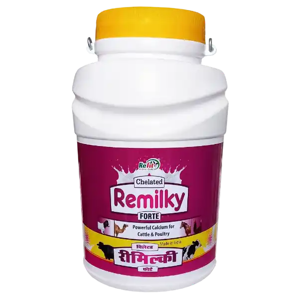 Remilky Forte Chelated Liquid Calcium For Cow Buffalo Cattle 5 ltr.webp